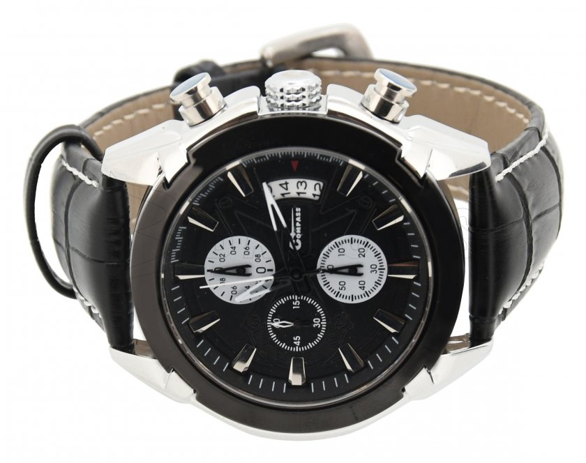 Uhr Chrono Black Compass
