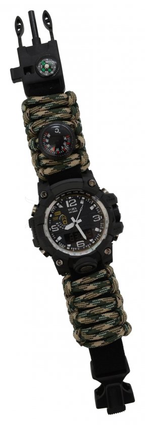 Outdoor-Uhr mit Thermometer Waterproof