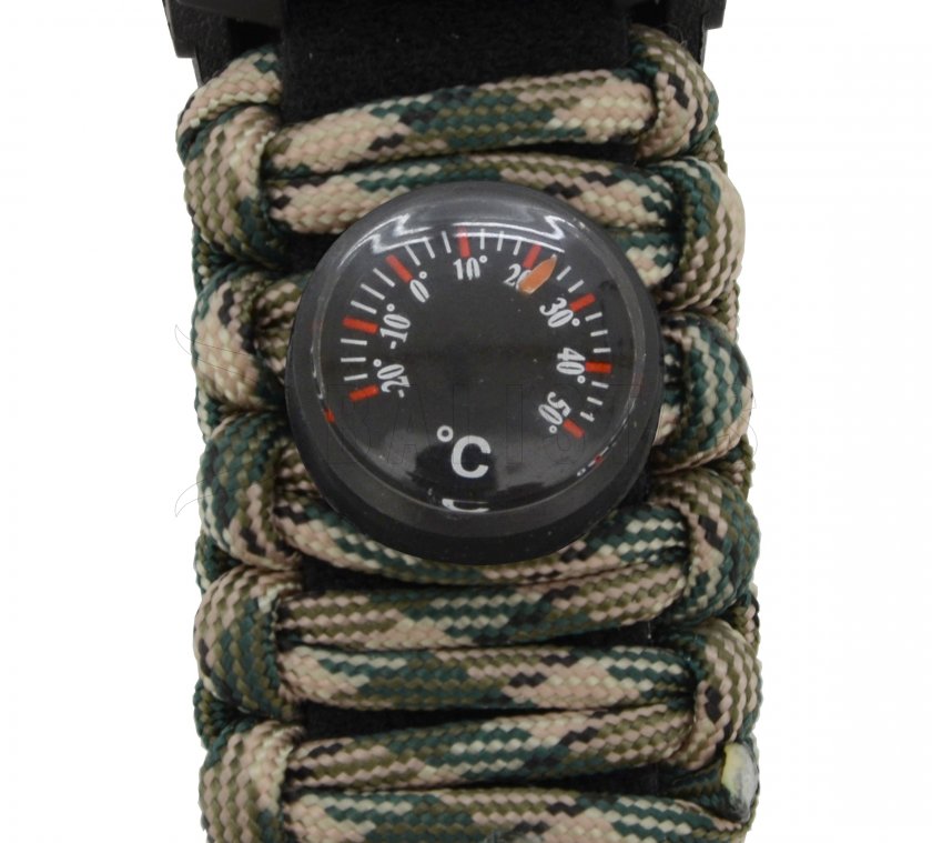 Outdoor-Uhr mit Thermometer Waterproof