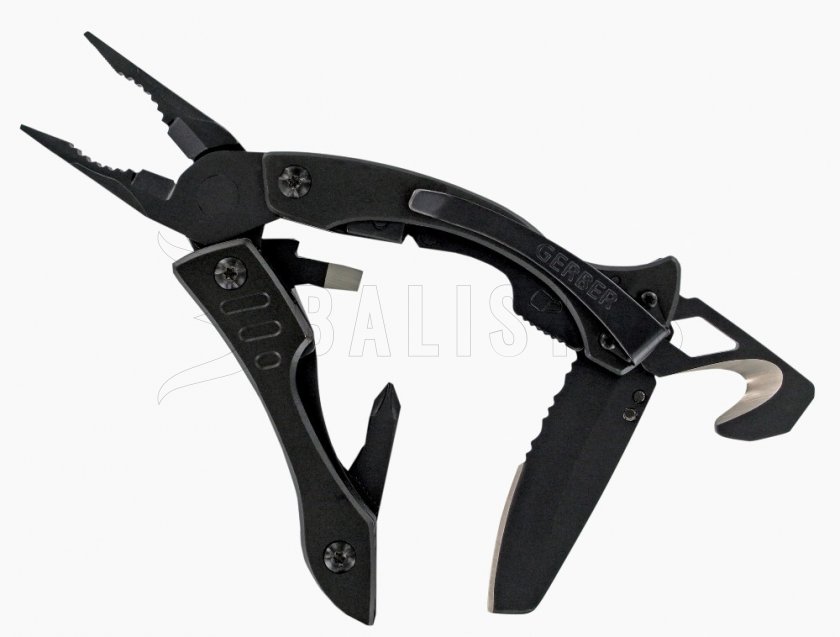 Multitool-Zange Gerber Crucial, schwarz