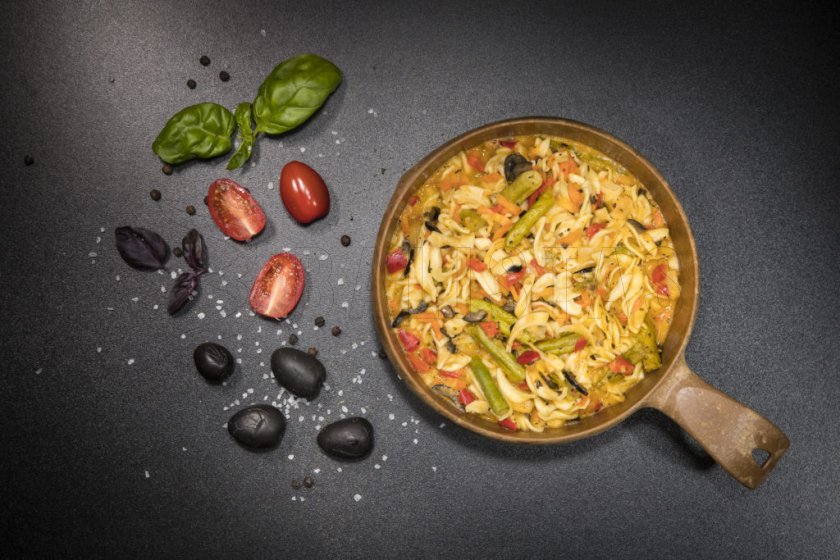 Dehydriertes Essen - Pasta mit Gemüse Tactical Foodpack
