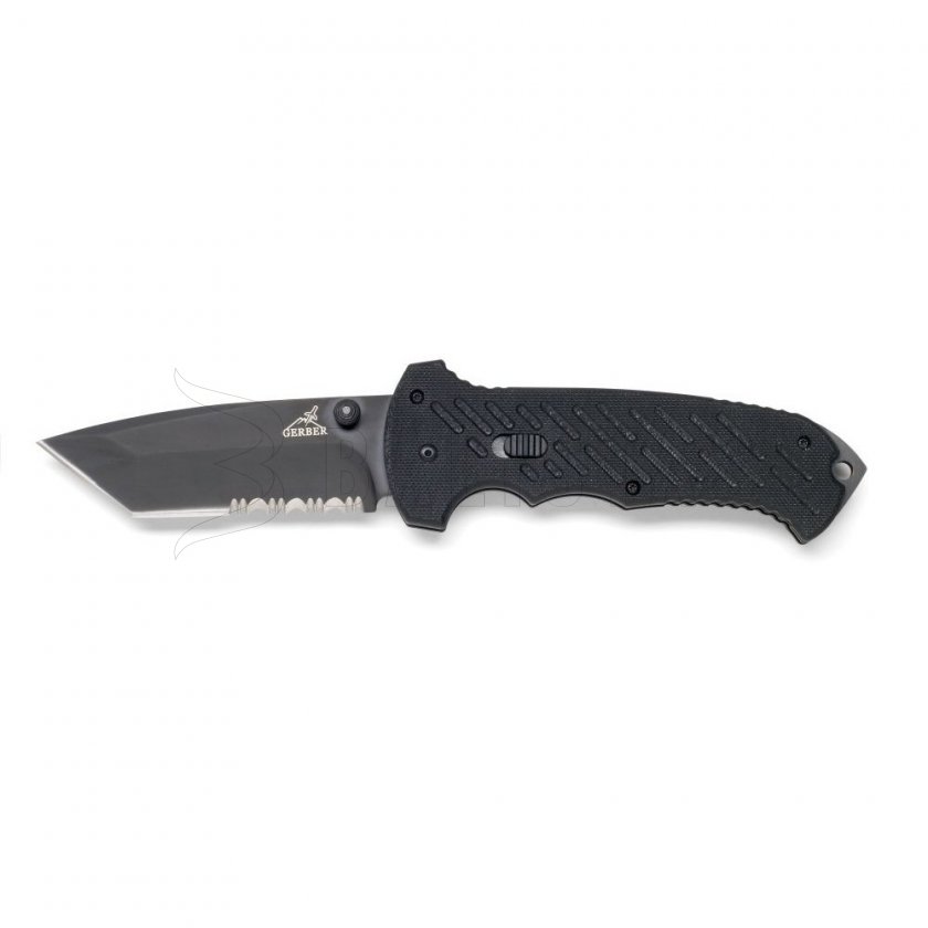 Klappmesser Gerber 06 FAST Tanto mit teilgezahntem Schliff