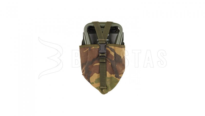 Feldspaten Army MFH klein mit Tasche grün