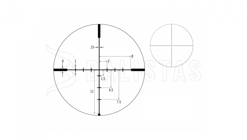 Zielfernrohr Vortex Diamondback 4-12x40 BDC