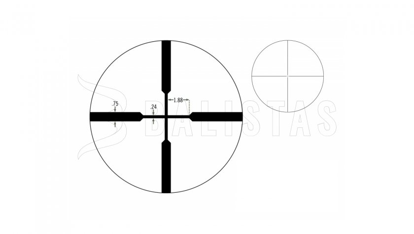 Zielfernrohr Vortex Viper HS 2,5-10x44 V-Plex