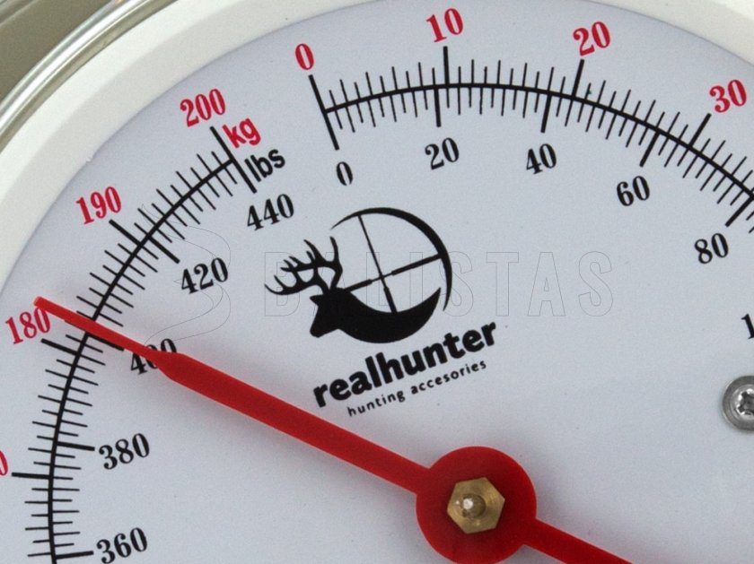 RealHunter analoge Hängewaage bis 200 kg 5