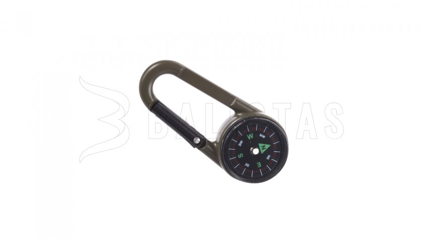 Anhänger Wildee mit Kompass und Thermometer