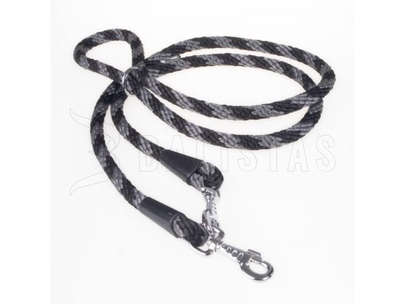 Umschaltbare Leine Dogtrace 14mm, 240cm grau