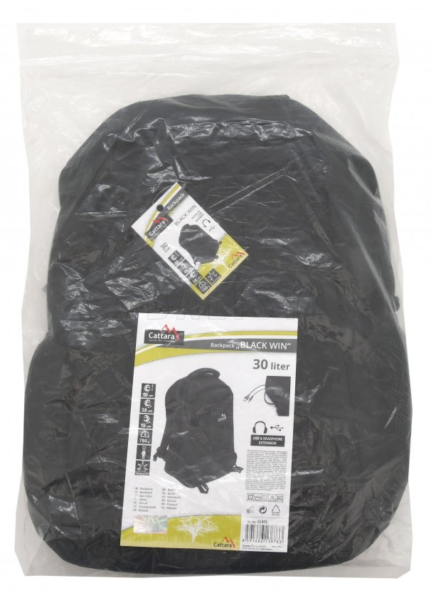 Rucksack Cattara 30l BLACK WIN