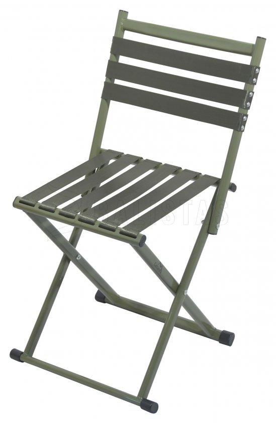 Camping-Klappstuhl Cattara NATURE mit Rückenlehne