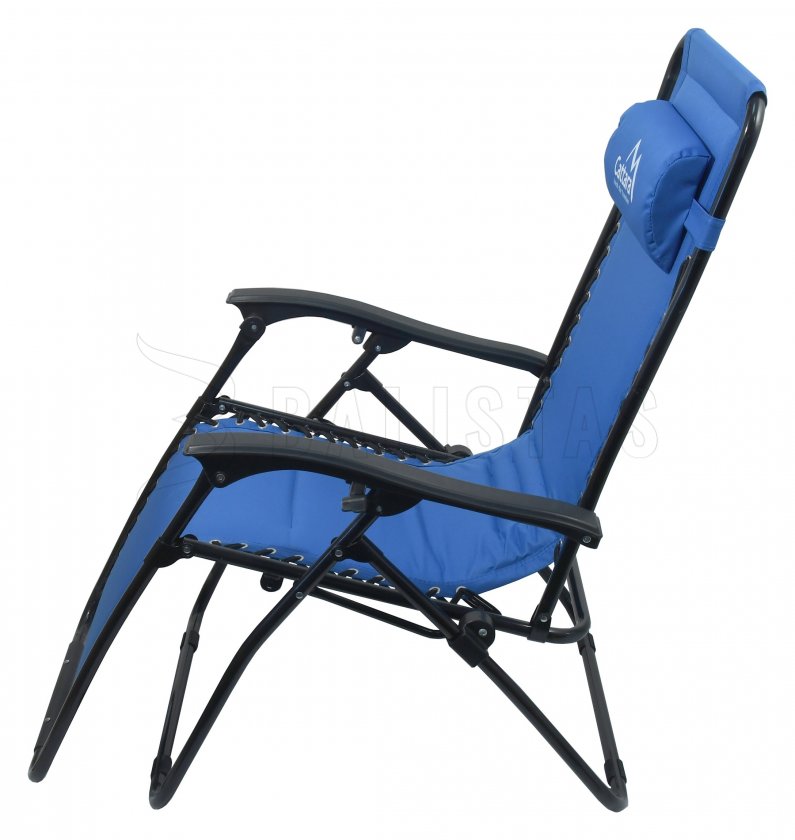 Camping-Klappstuhl verstellbar Cattara LIVORNO blau
