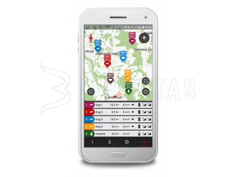 Halsband für GPS-Lokator Dogtrace DOG GPS X30 5