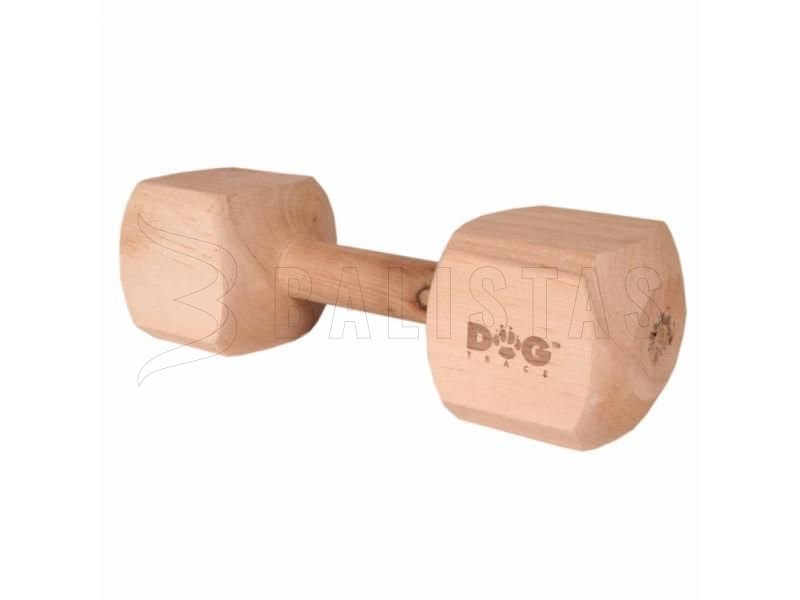Apportierhantel Dogtrace Holz 150g 2