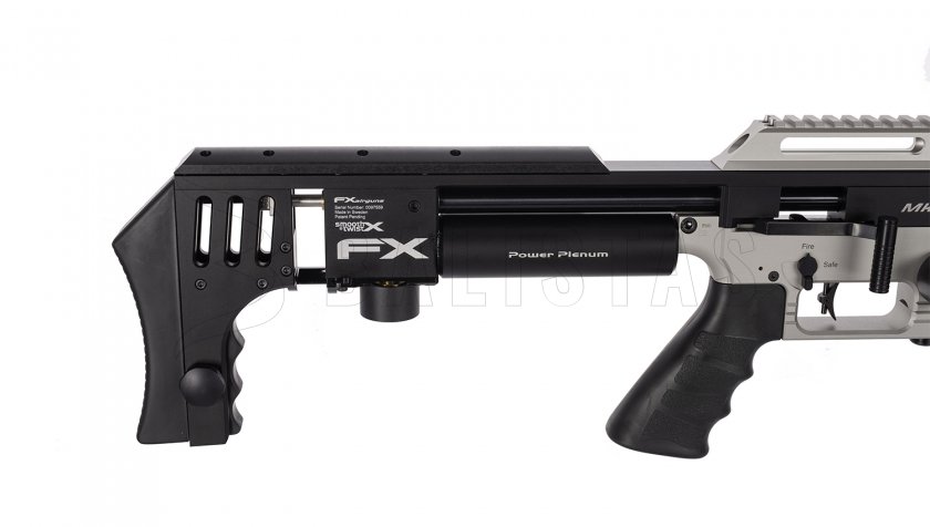 Luftgewehr FX Impact MKII Sniper Edition, Power Plenum, Silver 5,5mm