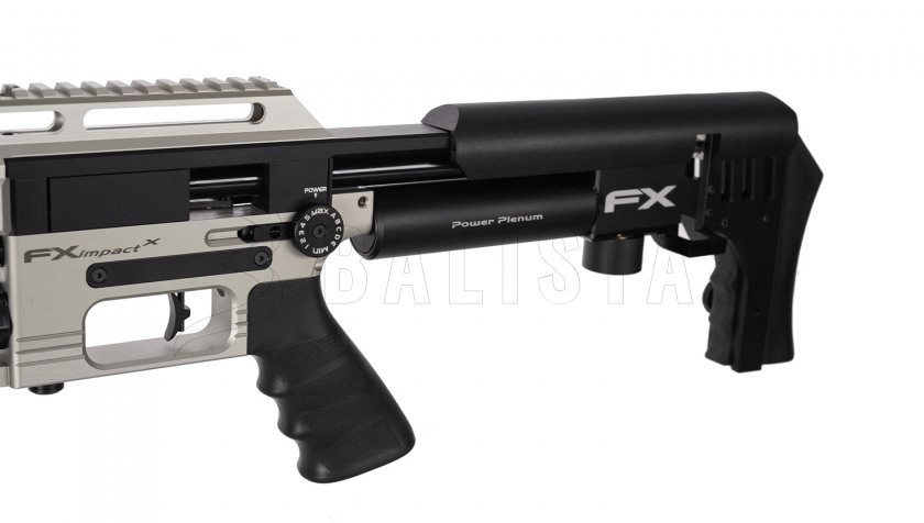 Luftgewehr FX Impact MKII Sniper Edition, Power Plenum, Silver 5,5mm