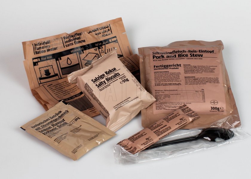 MRE - One Meal, Menu I – Hähnchen-Gulasch