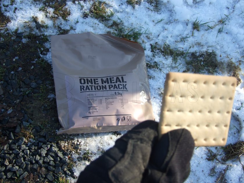 MRE - One Meal, Menu III – Rindfleisch mit Reis