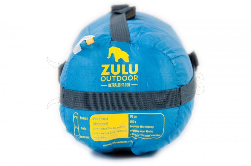 Schlafsack Zulu Ultralight 900 185cm blau 2