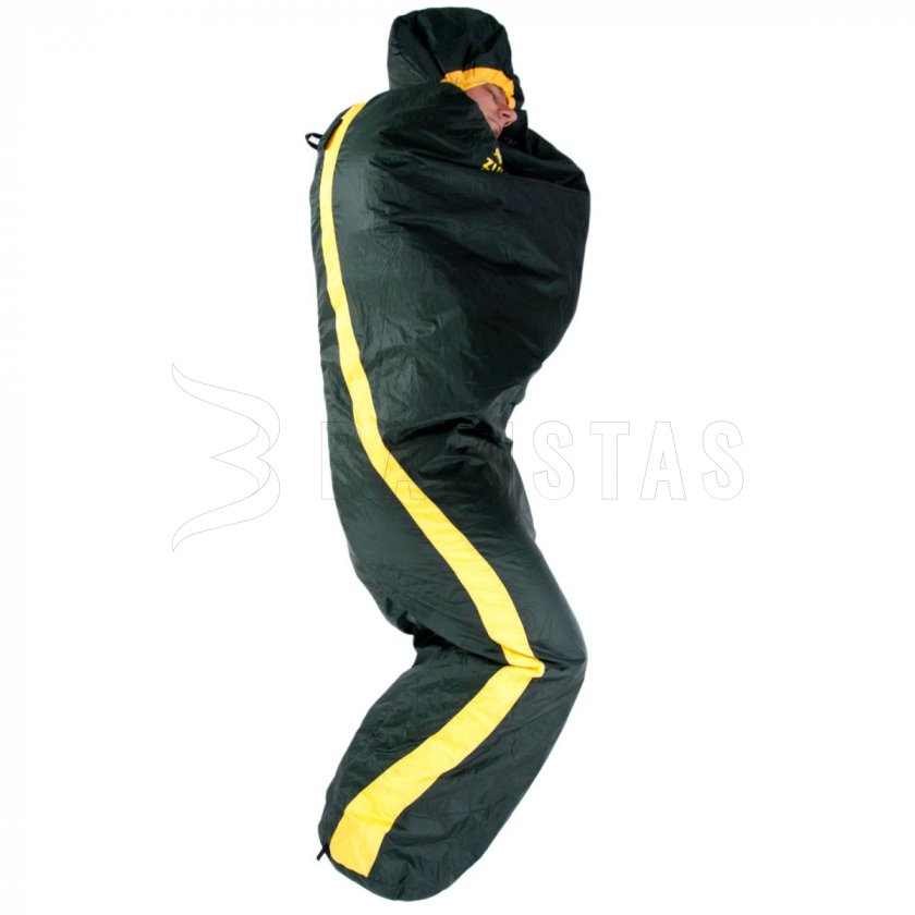 Schlafsack Zulu Ultralight 900 175cm schwarz 4