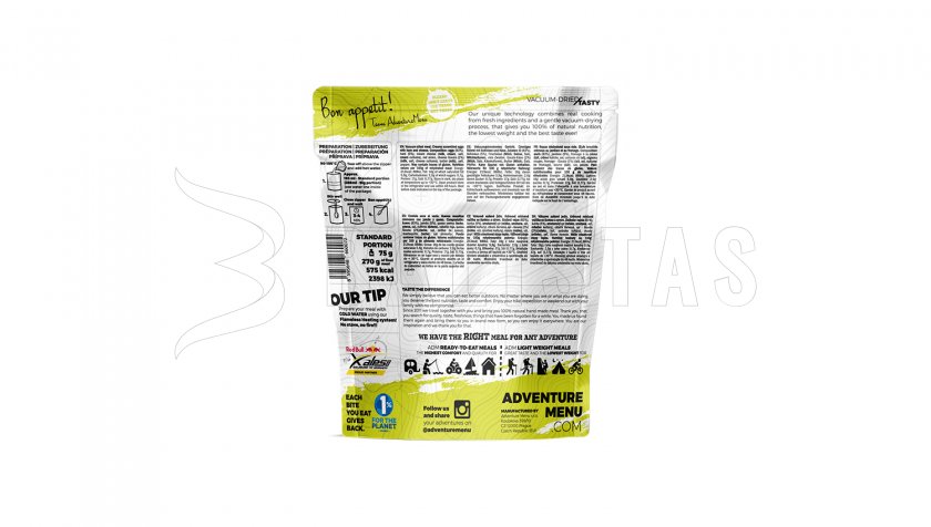 Cremige Rühreier mit Schinken und Käse Adventure Menu Lightweight