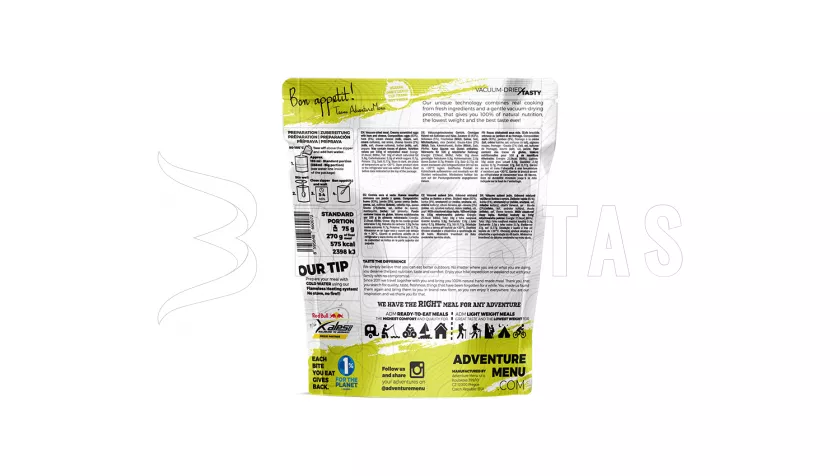 Cremige Rühreier mit Schinken und Käse Adventure Menu Lightweight