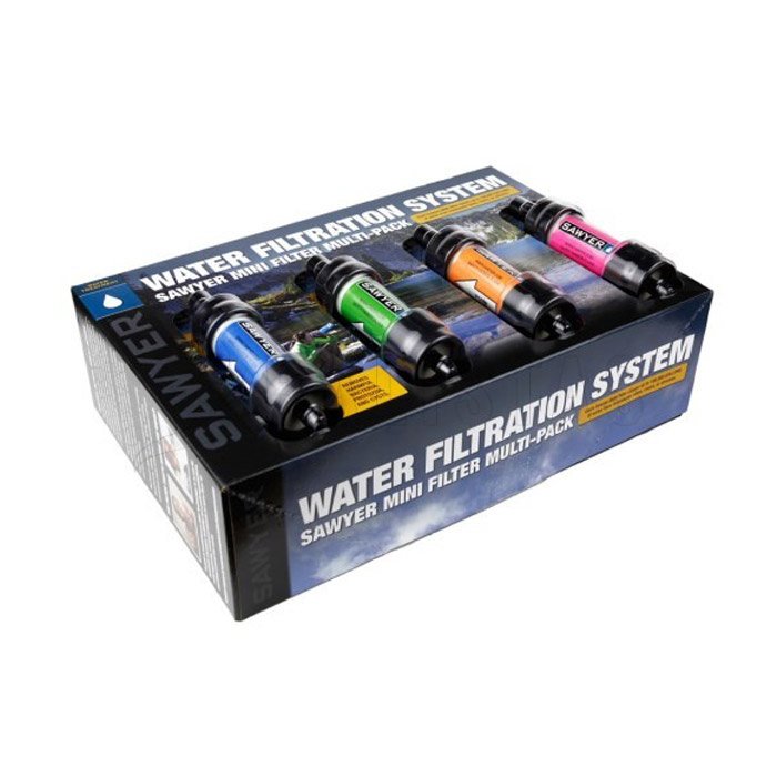Wasserfilter Sawyer SP128 Mini Color Multipack 4Stk