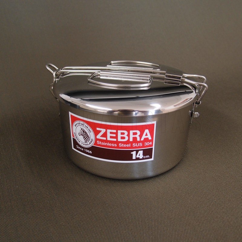 Zebra Camping Topf 14cm