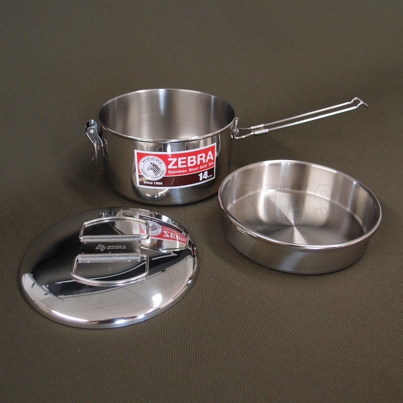 Zebra Camping Topf 14cm
