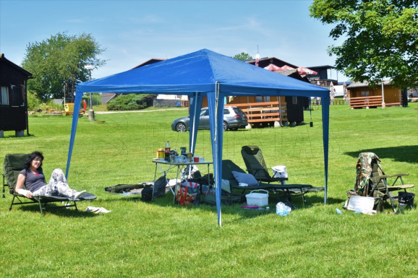 Partyzelt Zulu Shelter M mit Seitenwand 6