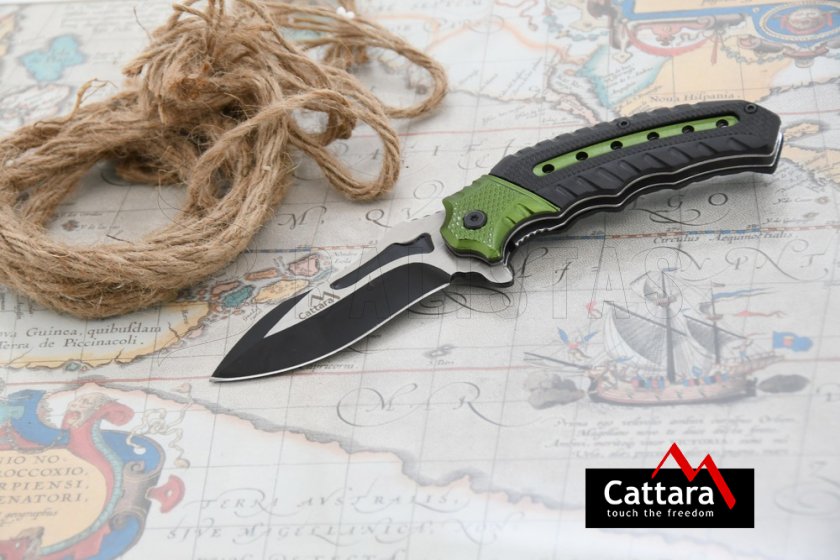 Taschenmesser Cattara Cobra grün