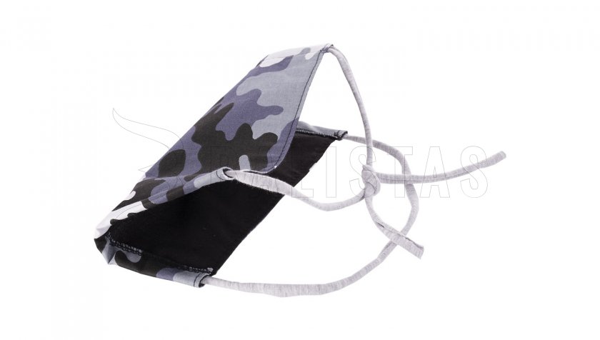 Mund-Nasen-Maske Baumwolle Winter Camo Quadrat