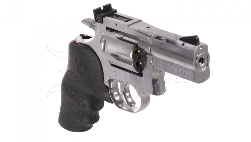 Luftdruckrevolver ASG Dan Wesson 715 2,5" silver Diabolos