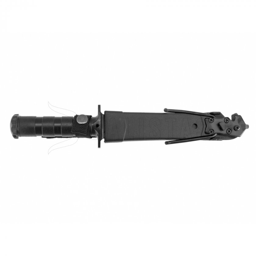 Survival Messer Fox Outdoor Skaut schwarz