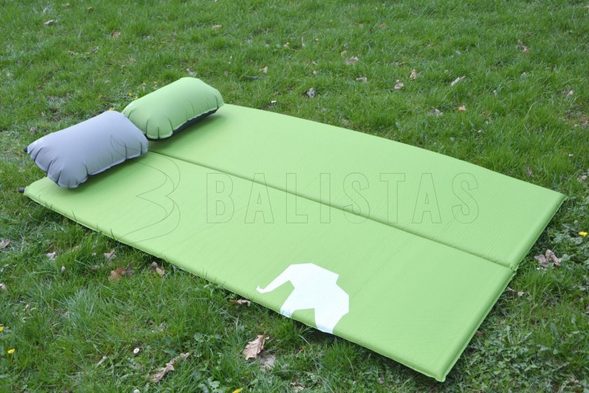 Selbstaufblasendes Kissen Zulu Outdoor Dream grün