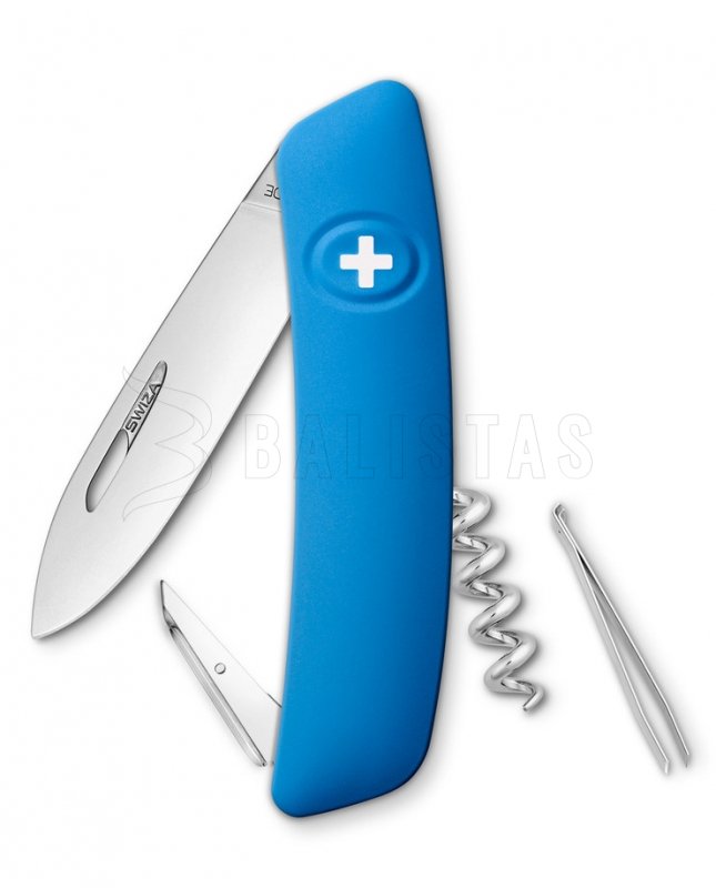 Schweizer Taschenmesser Swiza D01 blau