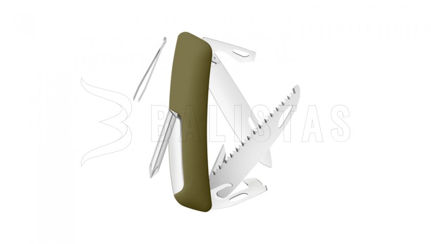 Schweizer Taschenmesser Swiza D06 olivgrün 2