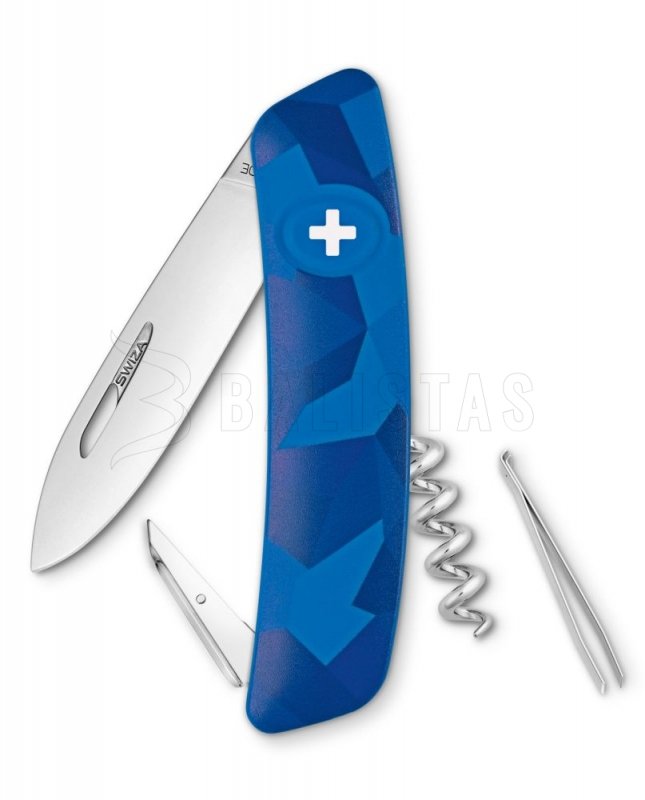 Schweizer Taschenmesser Swiza C01 blau