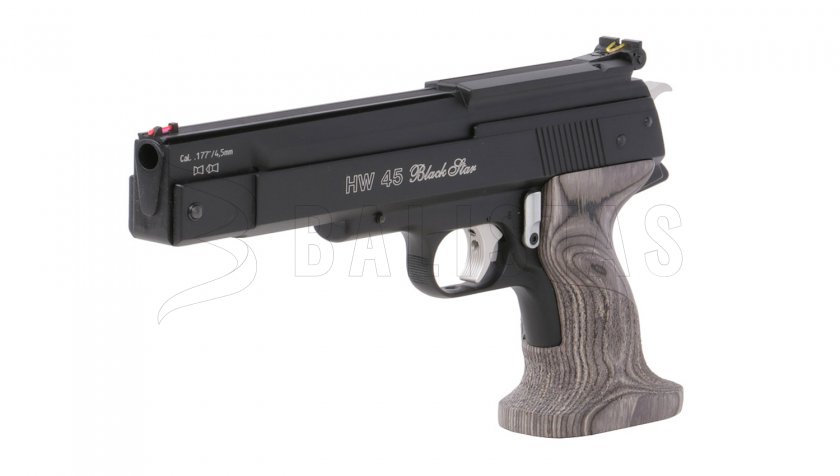 Luftpistole Weihrauch HW 45 Black Star 4,5mm