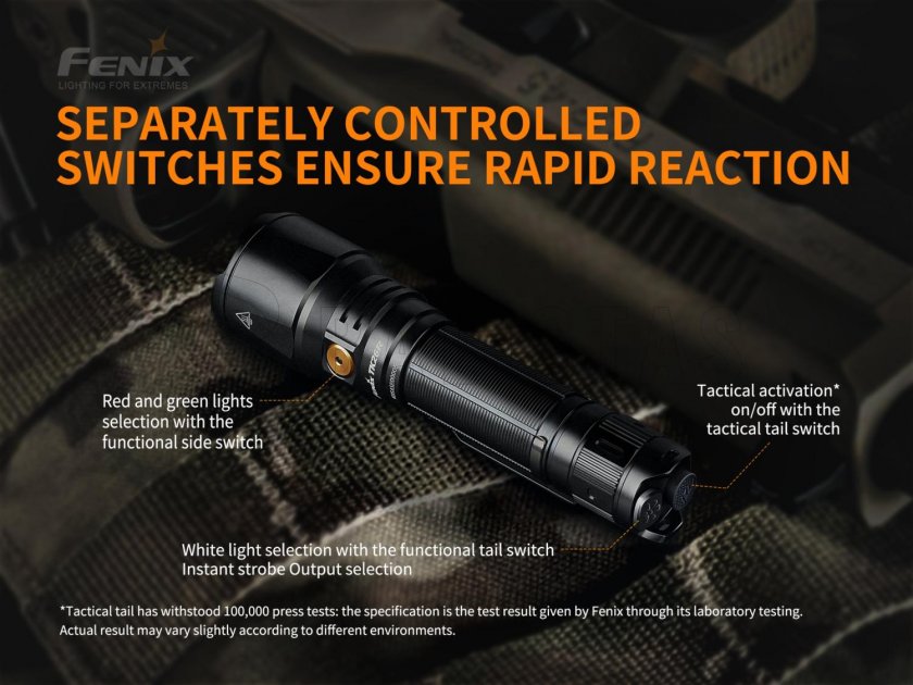 Taktische Taschenlampe Fenix TK26R
