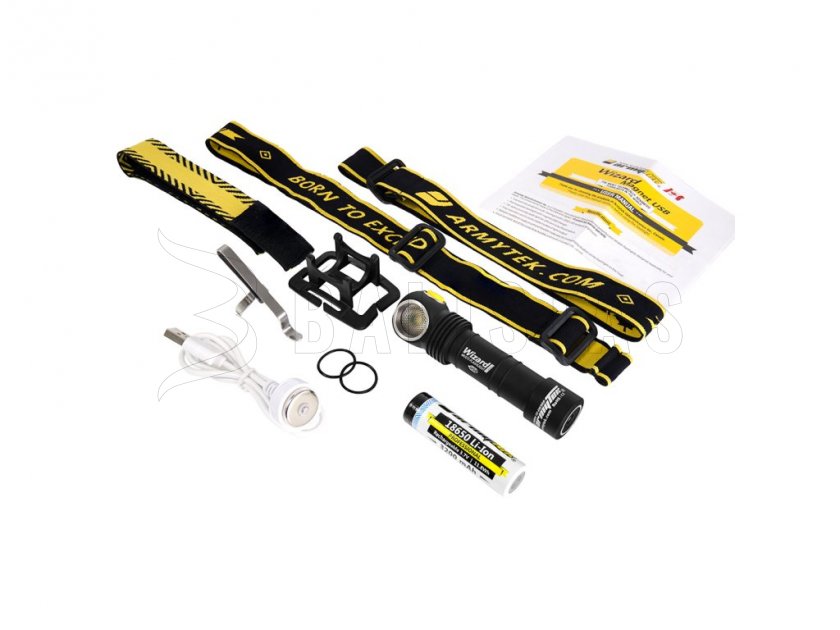 Multifunktionale Taschenlampe Armytek Wizard Pro v3 Magnet USB XHP50