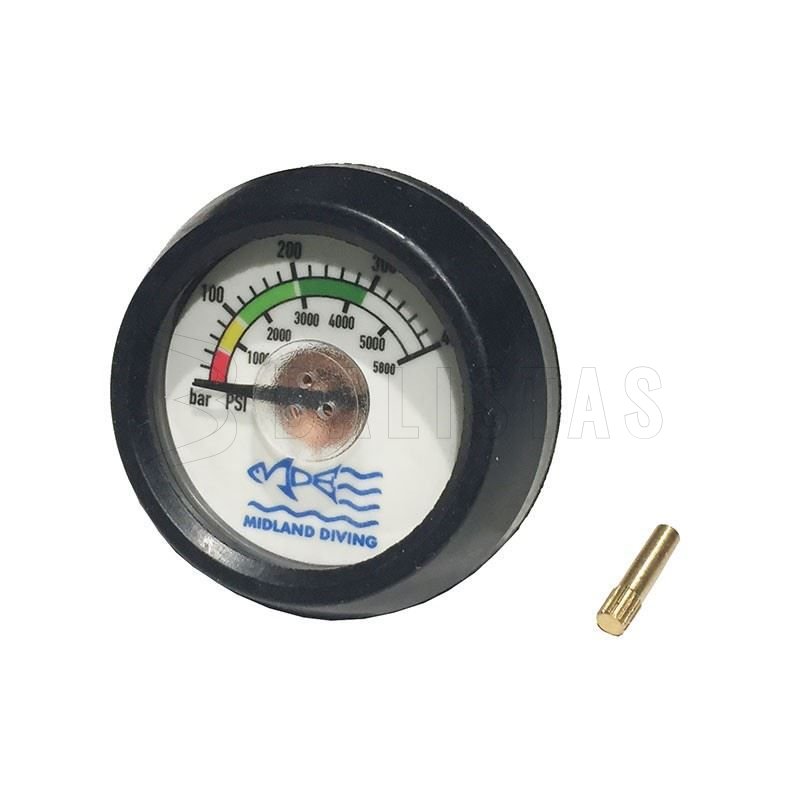 Manometer für Flaschen Midland
