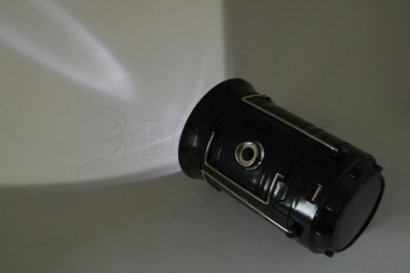 Wiederaufladbare Campinglampe Cattara LED 20/60lm ausziehbar