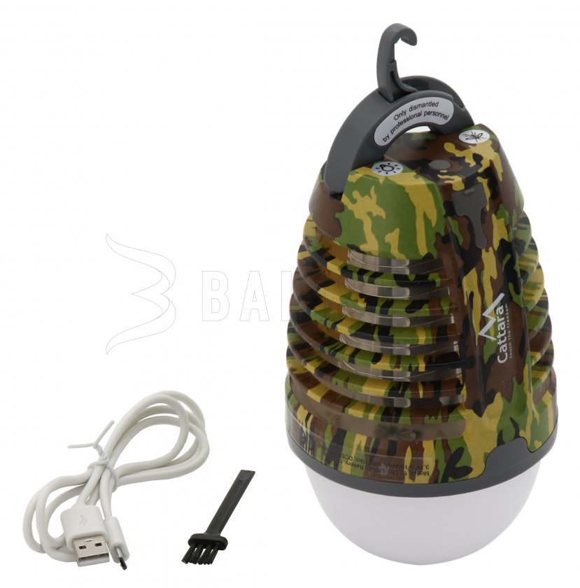 Taschenlampe PEAR ARMY wiederaufladbar + Insektenfänger