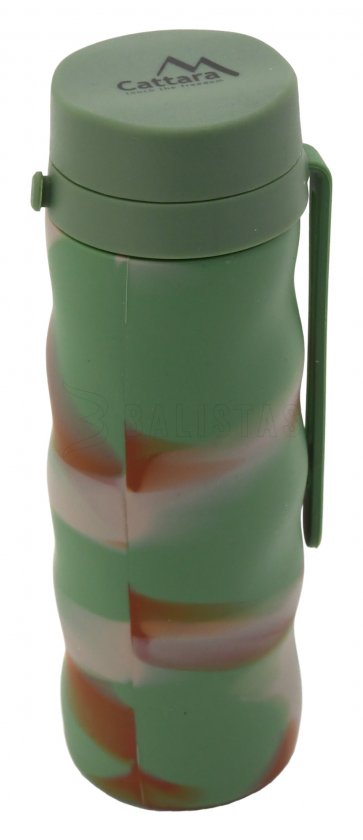 Silikonflasche faltbar ARMY 550ml