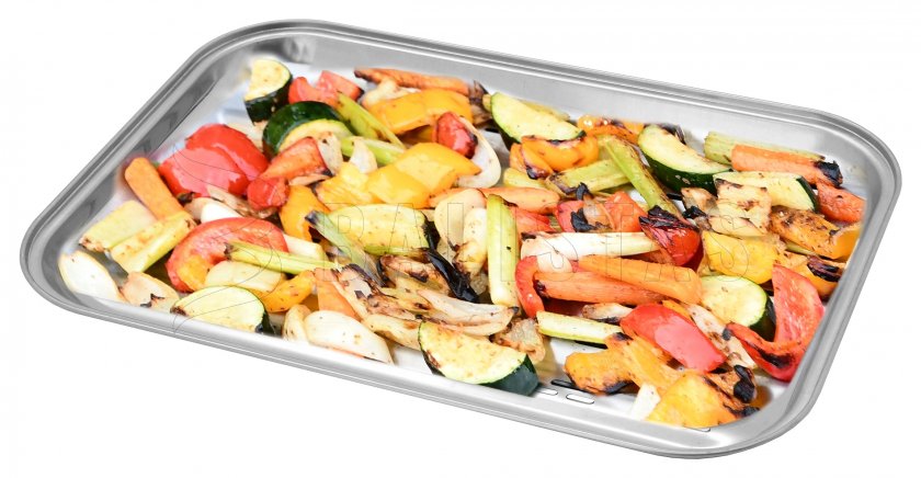 Grilltablett Edelstahl 34 x 24cm