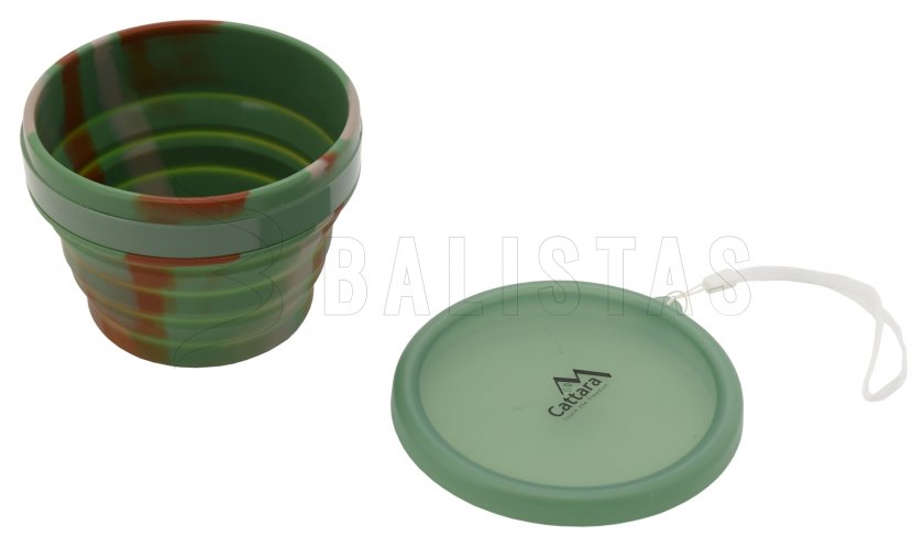 Silikonschüssel klappbar ARMY 550ml
