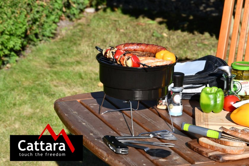 Holzkohlegrill BOSA tragbar mit Tasche