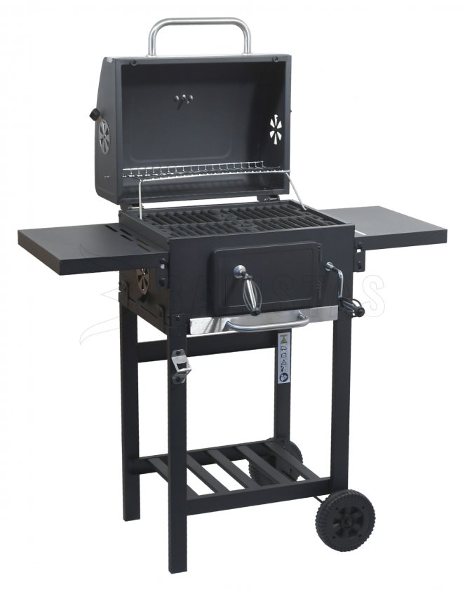 Holzkohlegrill ROYAL PARTNER, Gussrost