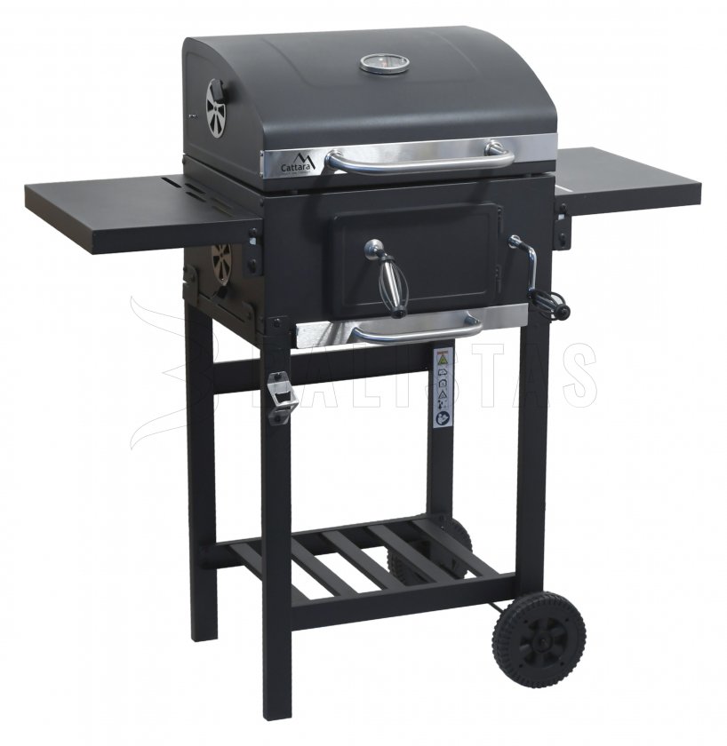 Holzkohlegrill ROYAL PARTNER, Gussrost