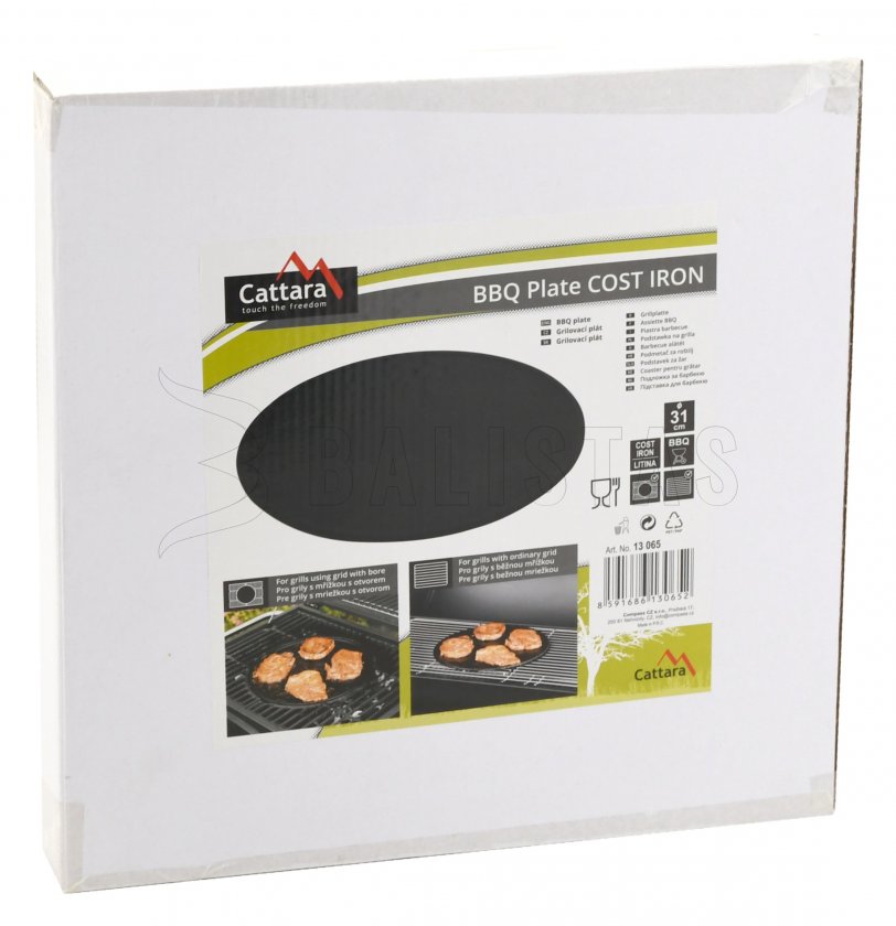 Grillplatte rund LITINA (für Grills ROYAL CLASSIC und ROYAL GRANDE)